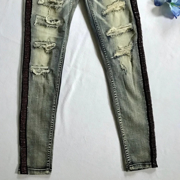 Cote De Nuits NWOT Ankle Skinny Jeans for Juniors/Women 7/28 - Picture 5 of 10